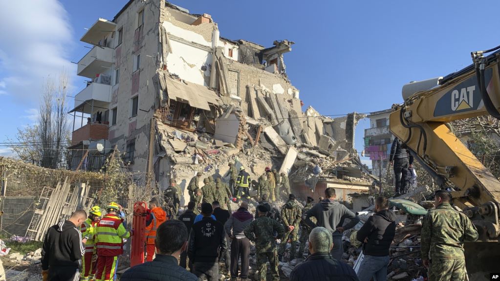 В Албанії завершили пошуки загиблих та постраждалих від землетрусу