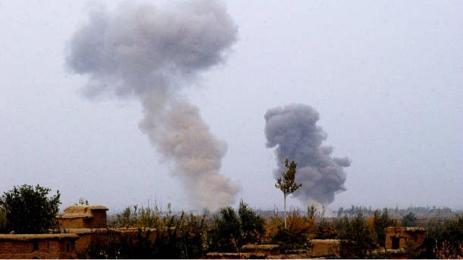 В Афганістані біля військової бази США стався вибух, загинули 3 цивільних