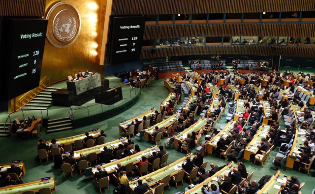 Опубліковано список країн, які не підтримали резолюцію ООН по Криму
