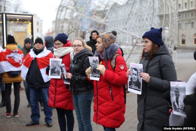 У Мінську вп’яте мітингували проти інтеграції з Росією