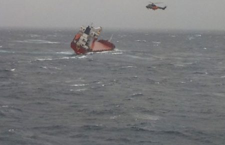 В Егейському морі зазнало аварії судно з українськими моряками