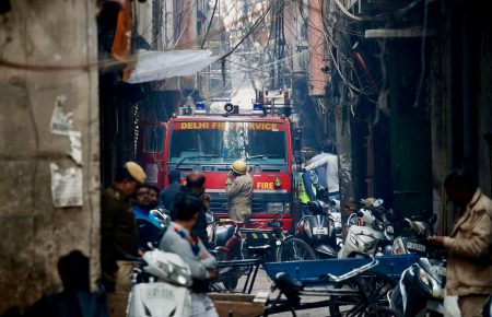 Пожежа в Нью-Делі: відомо про 43 загиблих
