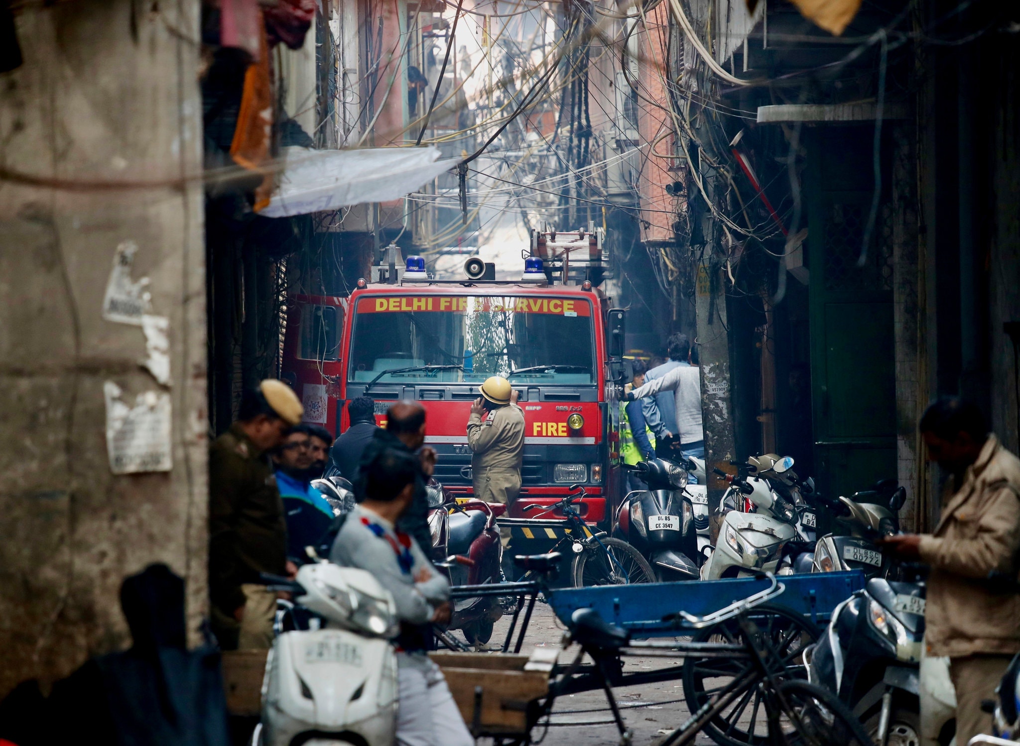 Пожежа в Нью-Делі: відомо про 43 загиблих