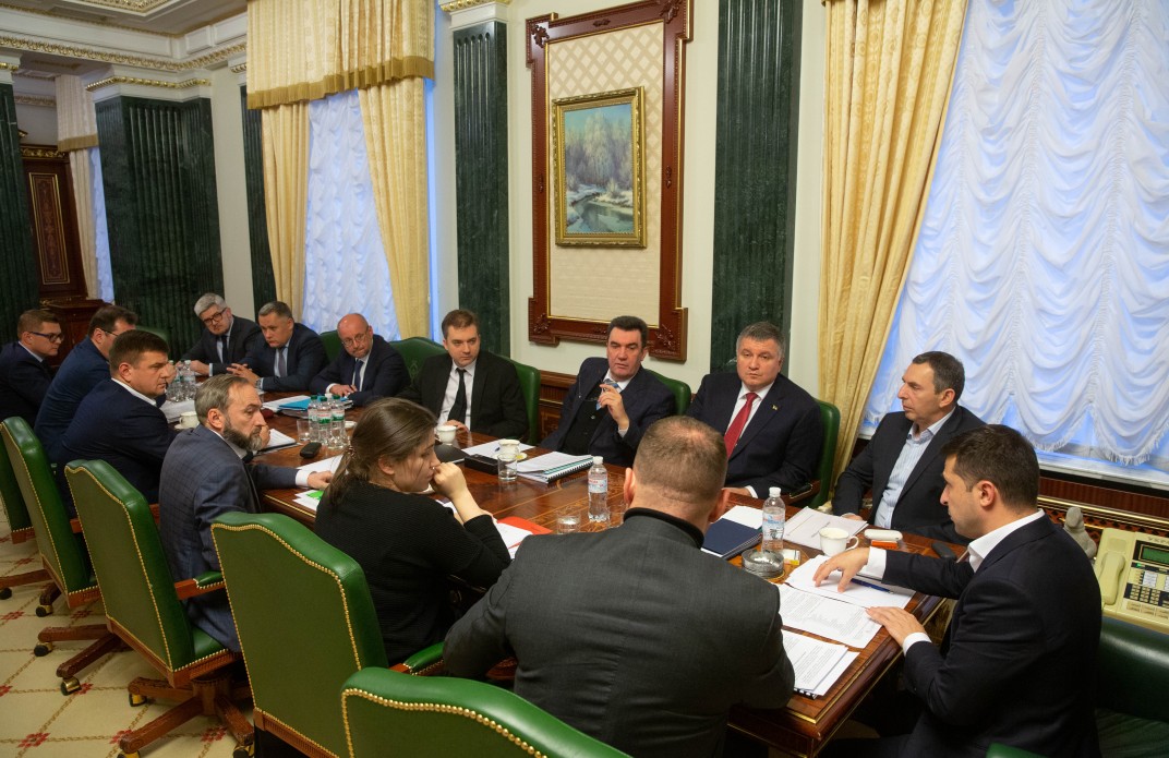 В Офісі президента відбулася координаційна нарада в рамках підготовки до зустрічі у «нормандському форматі»