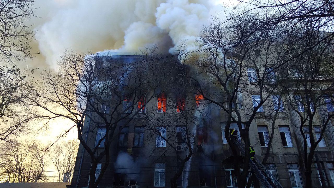 Пожежа в одеському коледжі: загинула 17-річна студентка — ОДА