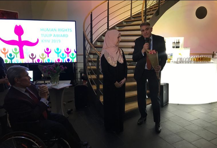 Посол Нідерландів вручив премію «Тюльпан прав людини» правозахисникам з Криму та Одеси
