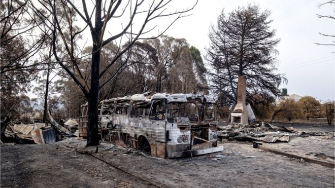Австралійські пожежники намагаються загасити «мега-пожежу» у Сніжних Горах