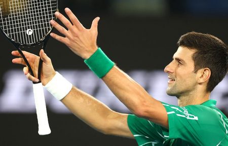 Джокович переграв Федерера і вийшов у фінал відкритого чемпіонату Австралії з тенісу