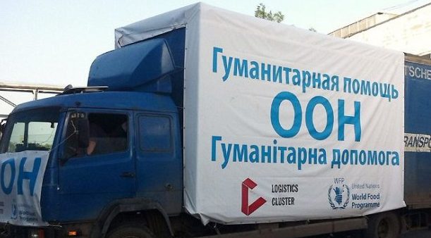 ООН передала на окупований Донбас 100 тонн гумдопомоги