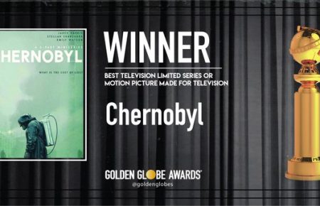 Вручення «Золотих глобусів»: серед переможців — серіал «Чорнобиль»