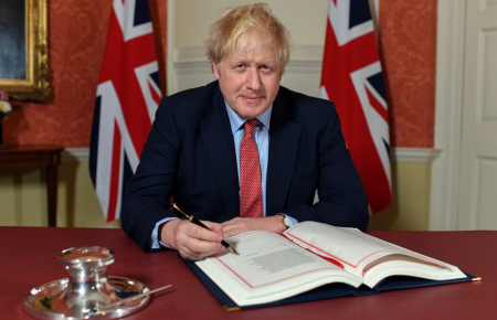 Прем'єр Британії підписав угоду про вихід з ЄС