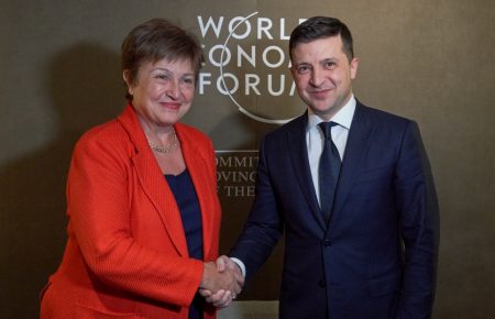 Зеленський зустрівся з директором-розпорядником МВФ — обговорили реалізацію нової програми розширеного фінансування