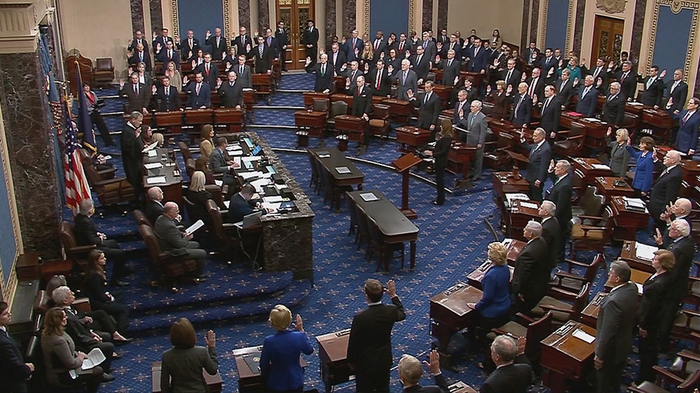 У Сенаті США ухвалили правила судового процесу щодо імпічменту Трампа