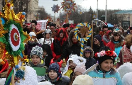 У Харкові майже 2 тисячі виконавців разом заспівали колядку «Нова радість стала»