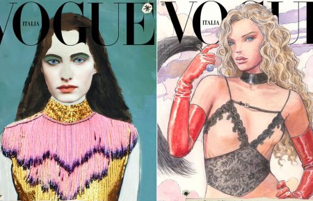 Італійський Vogue вперше за всю історію видання замінив фотографії на ілюстрації, щоб допомогти врятувати планету