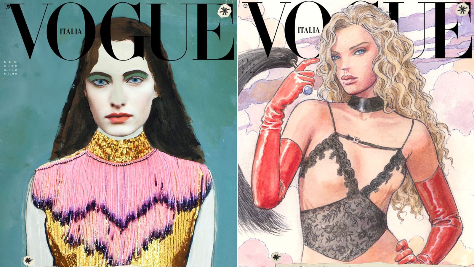 Італійський Vogue вперше за всю історію видання замінив фотографії на ілюстрації, щоб допомогти врятувати планету