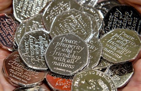 Пам'ятні монети з нагоди Brexit за майже тисячу фунтів стерлінгів розкупили за декілька годин
