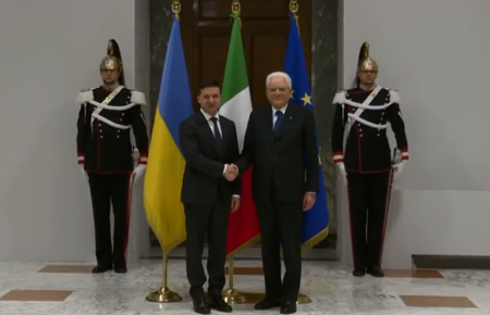 У Римі розпочалася зустріч Зеленського з президентом Італії (відео)