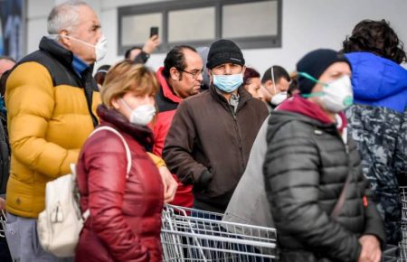 В Італії за добу майже сто осіб померло від коронавірусу