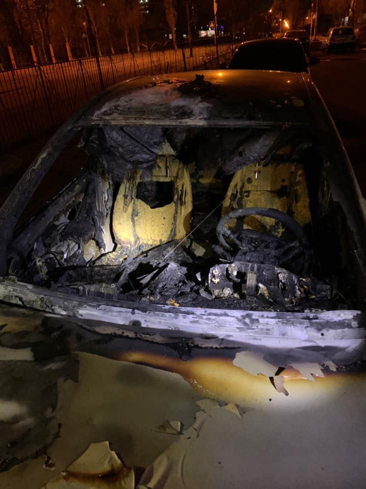 Вночі спалили авто в.о. голови Державної екологічної інспекції