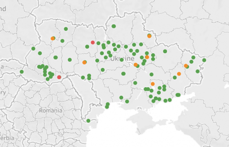 В Україні запрацював сервіс для відстеження поширення коронавірусу