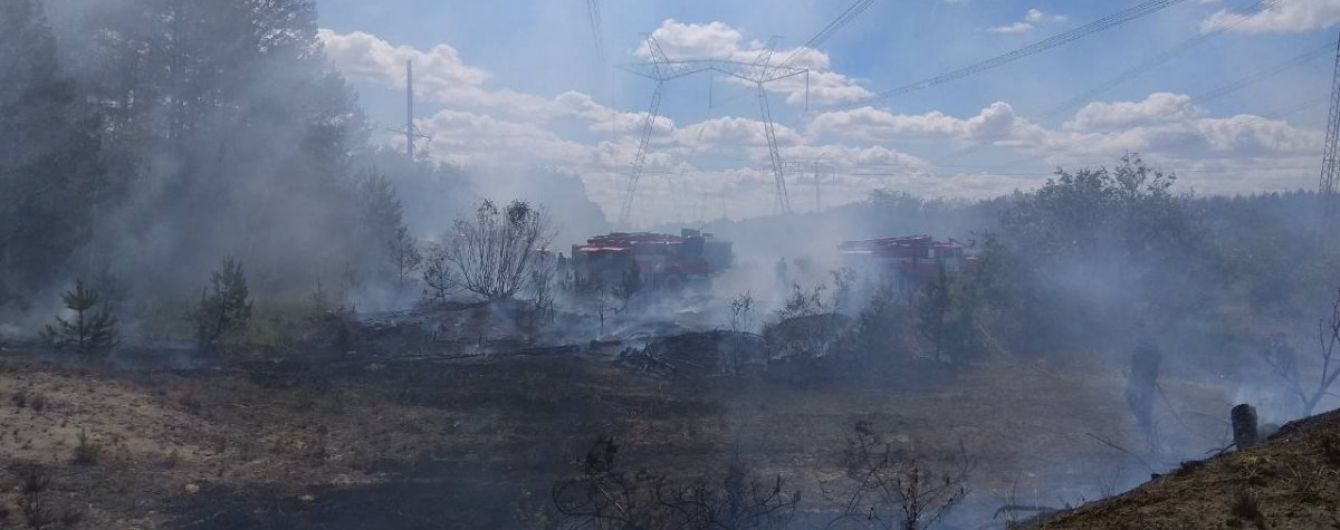 Пожежа у Чорнобильській зоні: вилетів ще один літак рятувальників