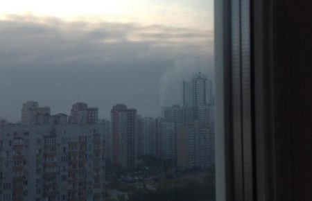 КМДА: причина задимленості у Києві — пожежі на Житомирщині та Зоні відчуження