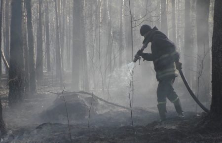 У Чорнобильській зоні та на Житомирщині продовжують гасити осередки тління