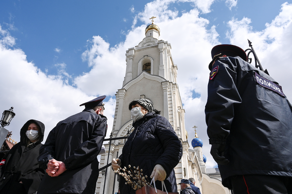Як у Росії церква реагує на закриття храмів на карантин