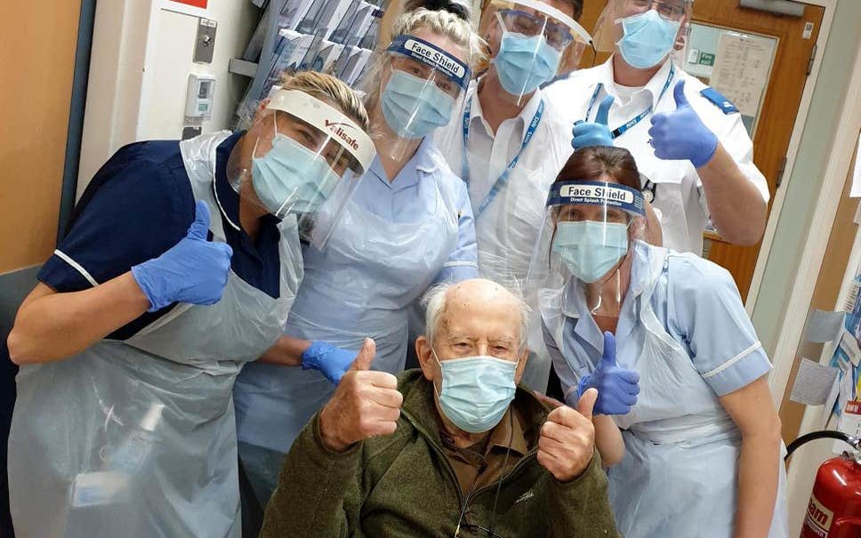 У Британії від коронавірусу одужав 101-річний чоловік