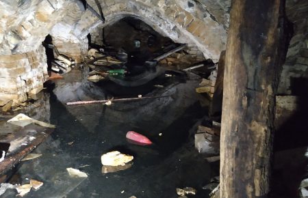 Затоплене підземелля та грибок на стінах: у Луцьку руйнується будинок, якому понад 400 років