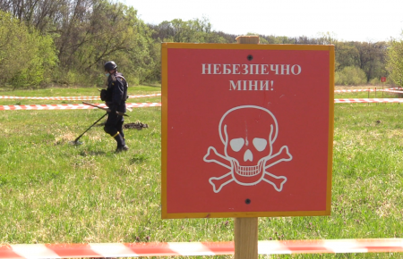Піротехніки Луганщини на 15 гектарах виявили близько пів тисячі боєприпасів (відео)