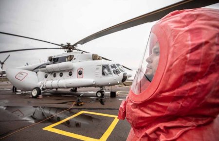 На Буковині чергуватиме вертоліт МВС для евакуації хворих на COVID-19