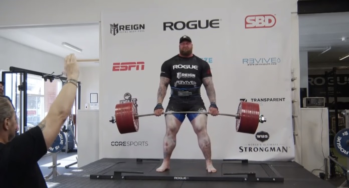 Ісландський спорстсмен Бйорнссон, який зіграв у Грі престолів, підняв 501 кг та встановив світовий рекорд