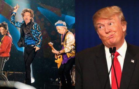 The Rolling Stones пригрозили Трампу судом за використання їхньої музики у виборчій кампанії
