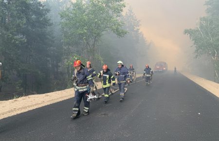 Унаслідок лісових пожеж на Луганщині загинула одна людина, четверо госпіталізовані — ДСНС