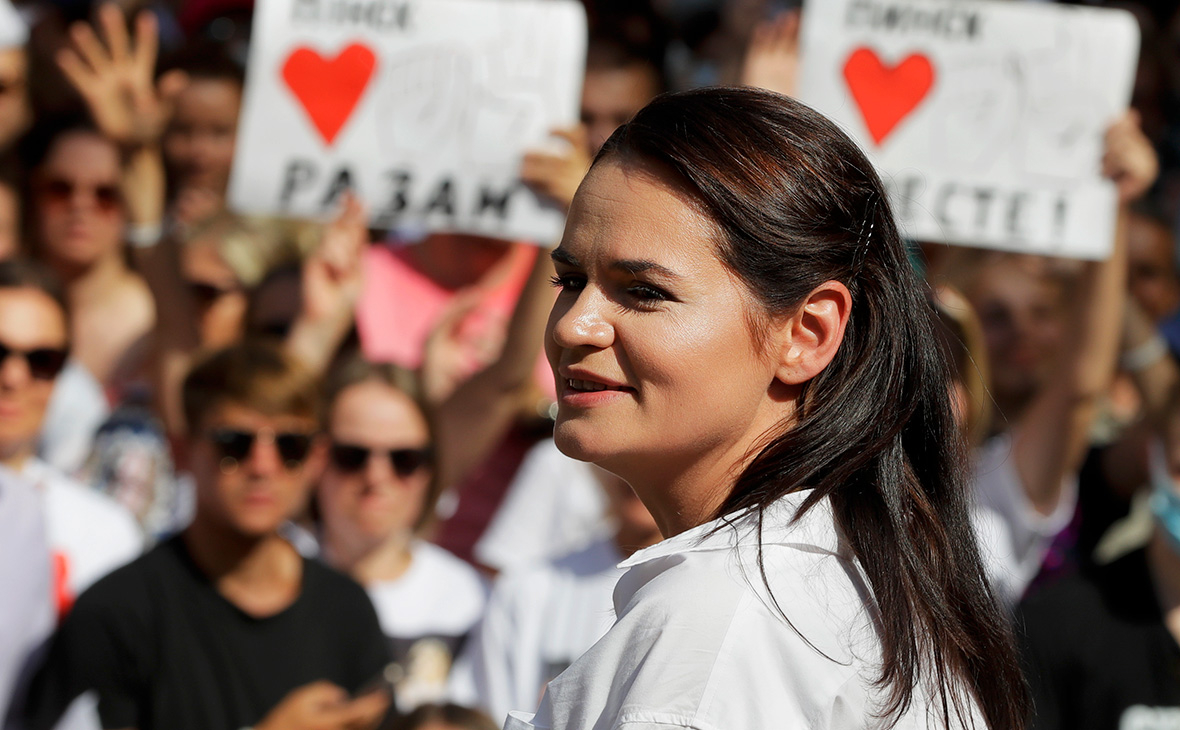 Тихановська звернулась із закликом до мерів міст виступити організаторами мітингів на вихідні