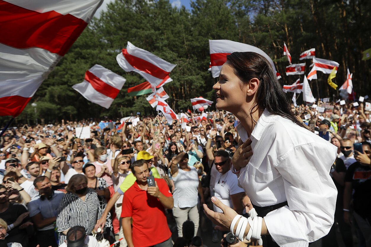 «Я готова стать национальным лидером»: Тихановская выступила с новым обращением