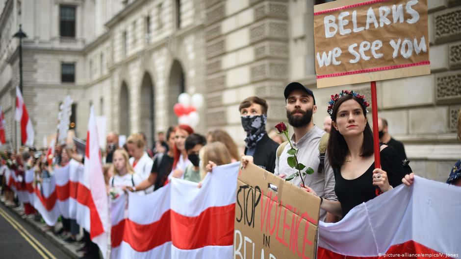 Акції солідарності з Білоруссю відбулися у Лондоні та Берліні (фото)