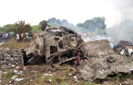 У Південному Судані зазнав аварії вантажний літак із 8 людьми на борту