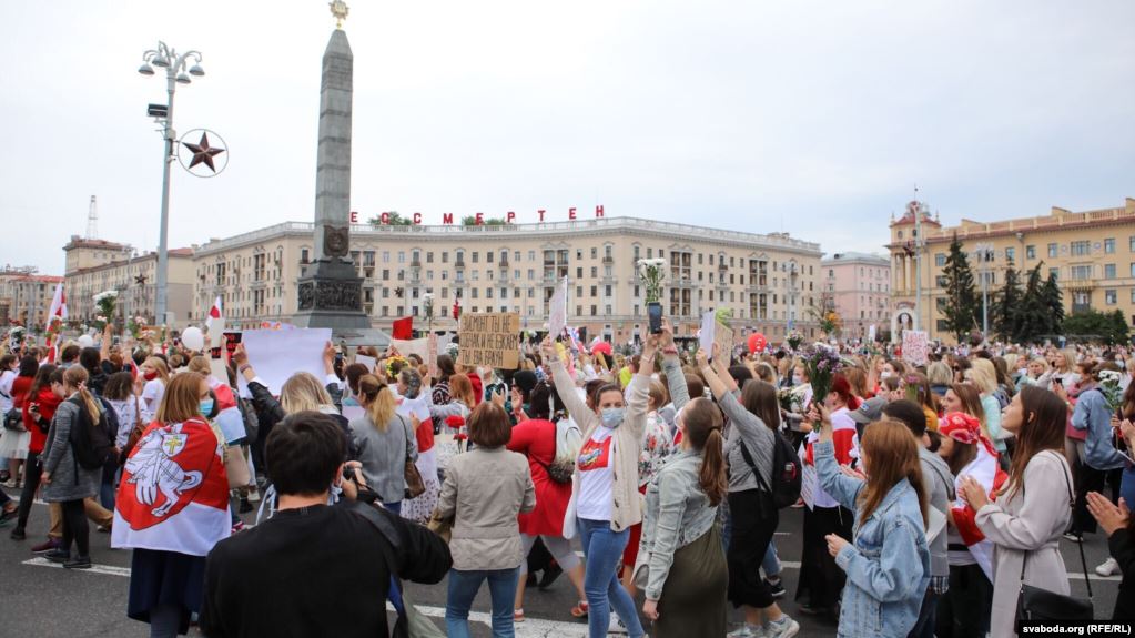 У Мінську завершився Жіночий марш солідарності, масових затримань не було — ЗМІ