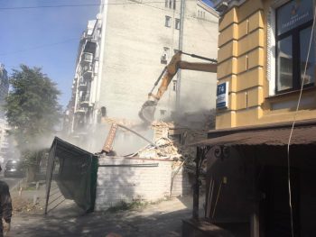 Снос старой постройки на Саксаганского: «Не было ни одной дискуссии» — Тарас Кайдан