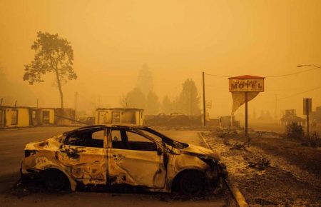 Близько півмільйона людей в Орегоні евакуювали через лісові пожежі
