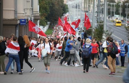 У Мінську під час протестів затримали 34 студентів: 25 з них вже відпустили