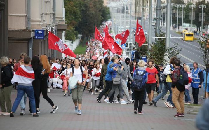 У Мінську під час протестів затримали 34 студентів: 25 з них вже відпустили