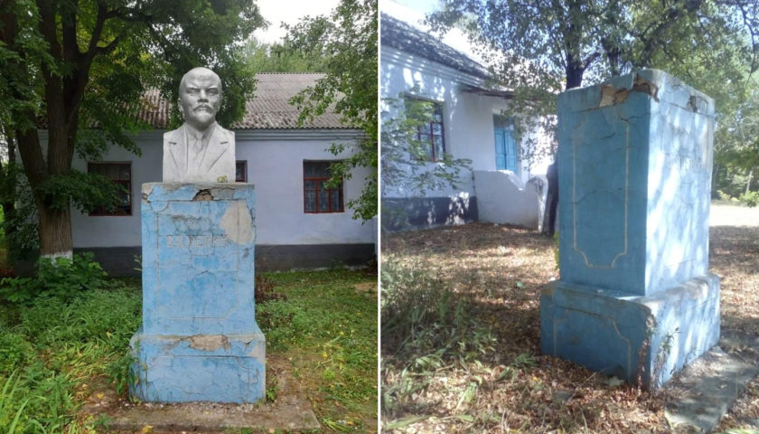 На Вінниччині демонтували один з останніх пам'ятників Леніну в Україні