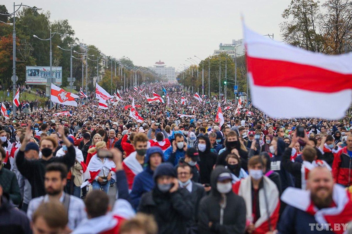 Під час протестів у Білорусі силовики затримали близько 200 людей