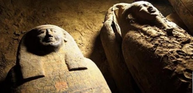 У Єгипті археологи виявили 27 стародавніх саркофагів I-II століття до нашої ери (ВІДЕО)