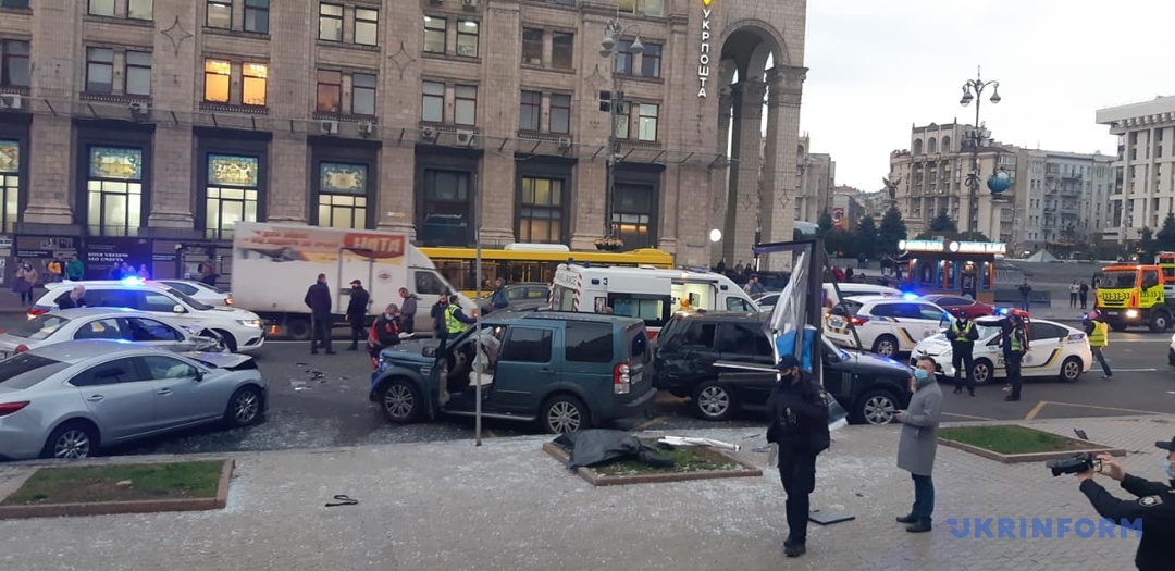 ДТП на Майдане: подозреваемого отправили под круглосуточный домашний арест