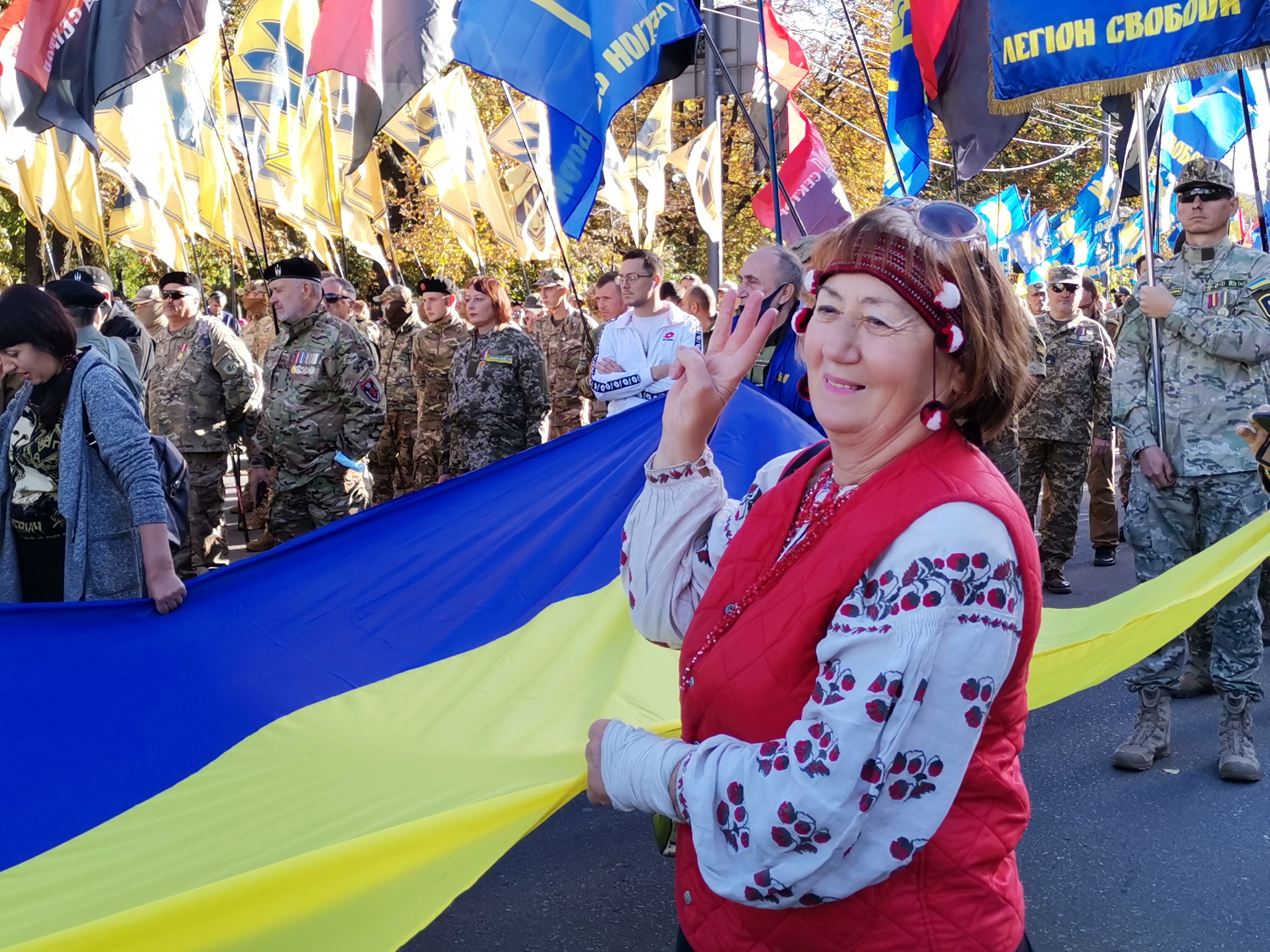 У Києві відбувся Марш УПА-2020: як це було
